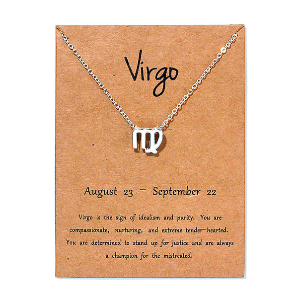 Zodiac Pendant Necklace